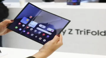 تقرير جديد يعرض أعطال شاشة هاتف Samsung Galaxy Z TriFold